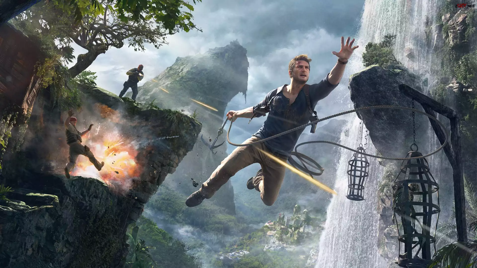 Uncharted 4 : Kres z³odzieja, Gra, Nathan Drake